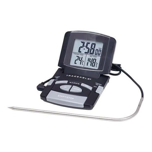 Traceable Alarm Thermometer/Timer with C